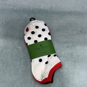 kate spade Low Cut Socks with Black Dots